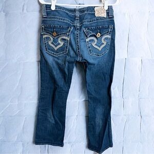 Big Star Y2K Low Rise Embroidered Boot Cut Western Jeans 29 Short